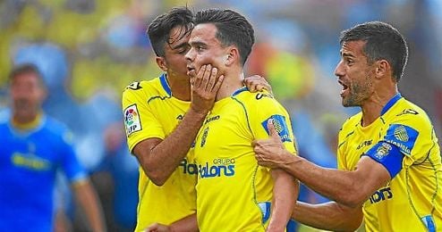 Roque Mesa, con Las Palmas. Roque Mesa, con Las Palmas.