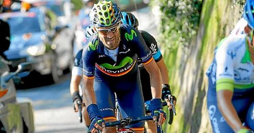 "La etapa de hoy ha sido de mucho desgaste", aseguró Valverde. "La etapa de hoy ha sido de mucho desgaste", aseguró Valverde.