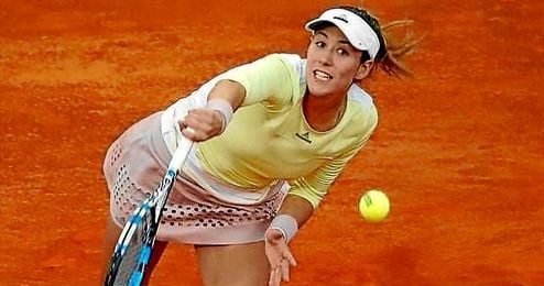 "En Madrid tengo muchas motivaciones, noto el apoyo del público", aseguró la tenista española. "En Madrid tengo muchas motivaciones, noto el apoyo del público", aseguró la tenista española.