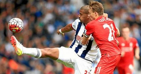 El Liverpool empató ante el West Brom. El Liverpool empató ante el West Brom.