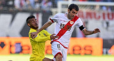 Trashorras, durante un partido de Liga. Trashorras, durante un partido de Liga.
