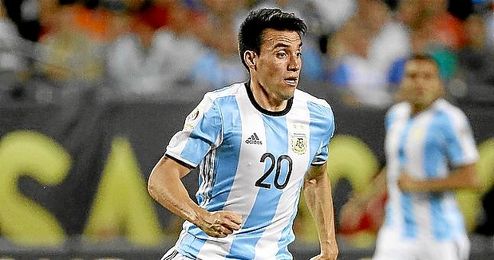 Gaitán está disputando la Copa América Gaitán está disputando la Copa América