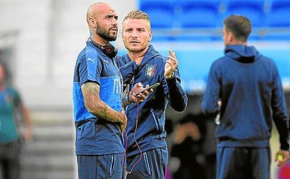Immobile sigue concentrado con su selección en la Eurocopa. Immobile sigue concentrado con su selección en la Eurocopa.