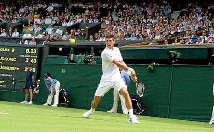 Novak Djokovic llega a Wimbledon como principal favorito. Novak Djokovic llega a Wimbledon como principal favorito.