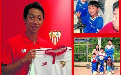 El gran apoyo de Kiyotake en el fútbol español será Inui, del Eibar, con el que guarda una estrecha relación. El gran apoyo de Kiyotake en el fútbol español será Inui, del Eibar, con el que guarda una estrecha relación.
