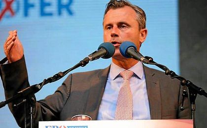 Norbert Hofer, líder del Partido de la Libertad. Norbert Hofer, líder del Partido de la Libertad.