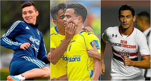 Kranevitter, Roque Mesa y Ganso, objetivos del Sevilla. Kranevitter, Roque Mesa y Ganso, objetivos del Sevilla.