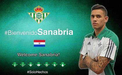 Sanabria ya es bético a todos los efectos Sanabria ya es bético a todos los efectos