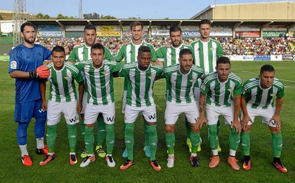 Once del Betis en Los Barrios. Once del Betis en Los Barrios.