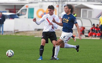 Imagen de un choque de la temporada anterior entre Sevilla Atlético y UCAM Murcia. Imagen de un choque de la temporada anterior entre Sevilla Atlético y UCAM Murcia.