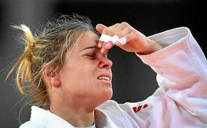 Gómez debutaba en unos Juegos Olímpicos. Gómez debutaba en unos Juegos Olímpicos.