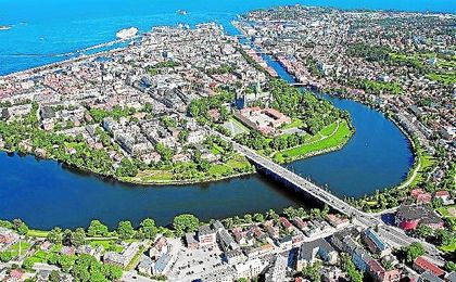 Imagen aérea de Trondheim. Imagen aérea de Trondheim.