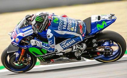 Jorge Lorenzo durante el Gran Premio de Austria celebrado este domingo. Jorge Lorenzo durante el Gran Premio de Austria celebrado este domingo.