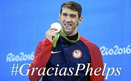 Phelps: "Esta es la forma de la que quería acabar mi carrera" Phelps: "Esta es la forma de la que quería acabar mi carrera"