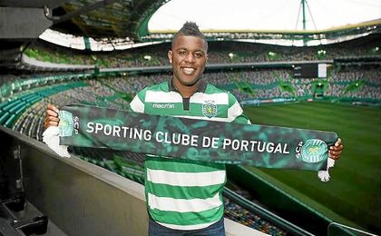Joel Campbell, cedido al Sporting de Lisboa. Joel Campbell, cedido al Sporting de Lisboa.