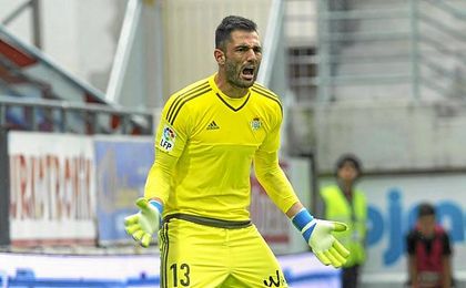 Adán da la cara tras la derrota del Camp Nou. Adán da la cara tras la derrota del Camp Nou.