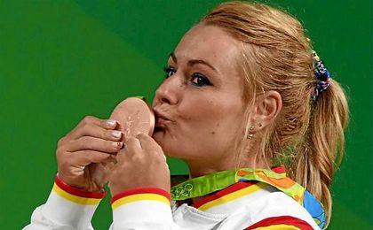 Lydia Valentín consiguió la medalla de bronce en los pasados Juegos Olímpicos de Río. Lydia Valentín consiguió la medalla de bronce en los pasados Juegos Olímpicos de Río.