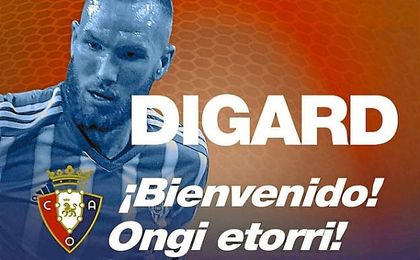 Así ha dado la bienvenida Osasuna a Digard. Así ha dado la bienvenida Osasuna a Digard.