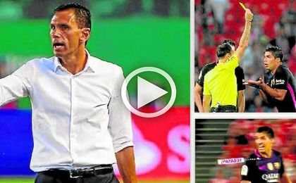 Poyet ha tardado sólo dos partidos en recibir su primera sanción como entrenador en la Liga. Poyet ha tardado sólo dos partidos en recibir su primera sanción como entrenador en la Liga.