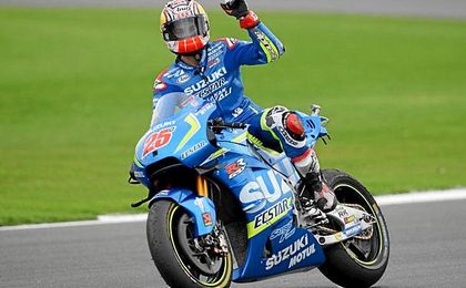 Viñales logra su primer triunfo en MotoGP Viñales logra su primer triunfo en MotoGP