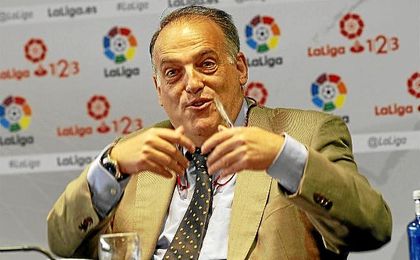 Javier Tebas, presidente de LaLiga. Javier Tebas, presidente de LaLiga.