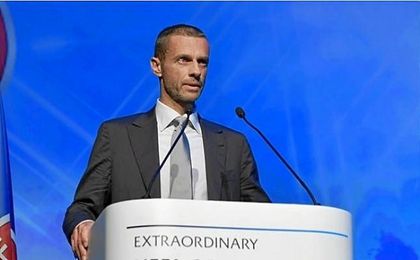 Ceferin, nuevo presidente de la UEFA. Ceferin, nuevo presidente de la UEFA.