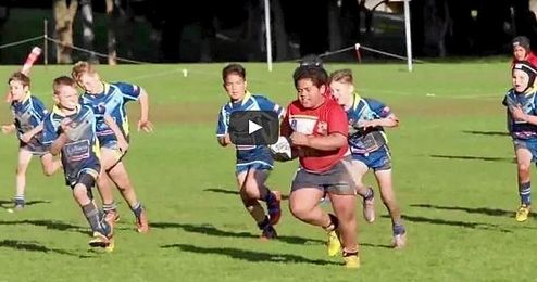 Meeaalofa Te´o es una auténtica bestia jugando al rugby. Meeaalofa Te´o es una auténtica bestia jugando al rugby.