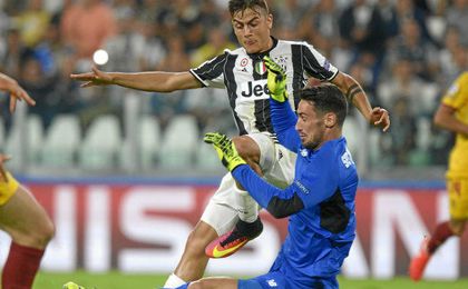 Sergio Rico, en el Juventus Stadium. Sergio Rico, en el Juventus Stadium.