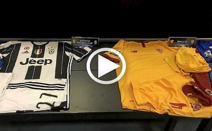 Así vestirá el Sevilla en el Juventus Stadium Así vestirá el Sevilla en el Juventus Stadium