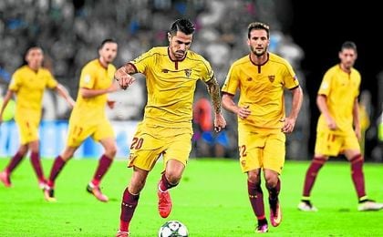 Vitolo, en el Juventus Stadium, durante el partido de Champions del pasado miércoles frente a la Juventus de Turín. Vitolo, en el Juventus Stadium, durante el partido de Champions del pasado miércoles frente a la Juventus de Turín.