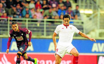 Ganso va adaptándose poco a poco al Sevilla FC. Ganso va adaptándose poco a poco al Sevilla FC.