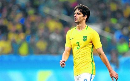 Rodrigo Caio ganó el oro olímpico con Brasil en los Juegos de Río. Rodrigo Caio ganó el oro olímpico con Brasil en los Juegos de Río.