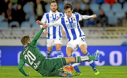 Imagen de la última visita del Real Betis Balompié a Anoeta, correspondiente a la jornada 22 de la temporada pasada. Imagen de la última visita del Real Betis Balompié a Anoeta, correspondiente a la jornada 22 de la temporada pasada.
