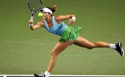 La jugadora hispano-venezolana accede a la segunda ronda del torneo asiático. La jugadora hispano-venezolana accede a la segunda ronda del torneo asiático.