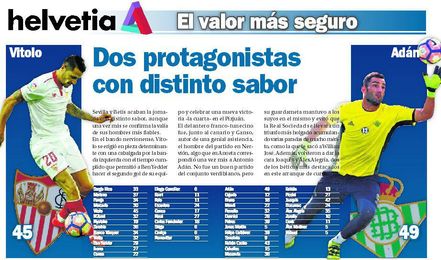 Dos protagonistas con distinto sabor Dos protagonistas con distinto sabor