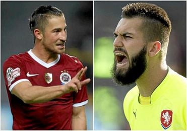 Los dos implicados: el meta Tomas Koubek y Lukas Vacha. Los dos implicados: el meta Tomas Koubek y Lukas Vacha.