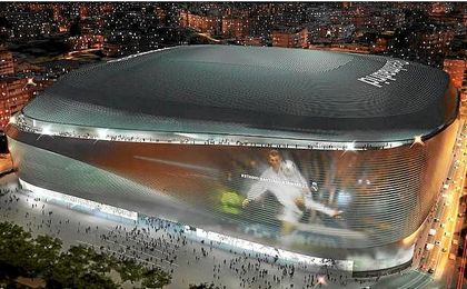 El Santiago Bernabéu presentará este aspecto tras la remodelación. El Santiago Bernabéu presentará este aspecto tras la remodelación.