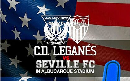 Así es el cartel que ha ideado el departamento de marketing del Leganés. Así es el cartel que ha ideado el departamento de marketing del Leganés.
