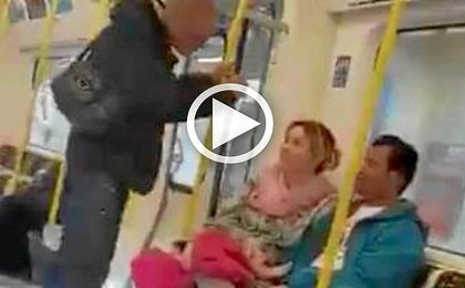 Una sevillana defiende a su marido de un ataque racista en Londres Una sevillana defiende a su marido de un ataque racista en Londres