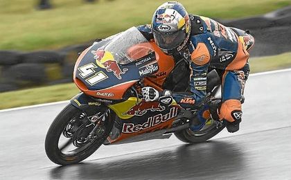 Binder suma su sexta victoria del año en una carrera partida y accidentada. Binder suma su sexta victoria del año en una carrera partida y accidentada.