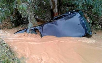 La zona del Barranco de Dos Hermanas se vio especialmente afectada por las lluvias el pasado sábado. La zona del Barranco de Dos Hermanas se vio especialmente afectada por las lluvias el pasado sábado.