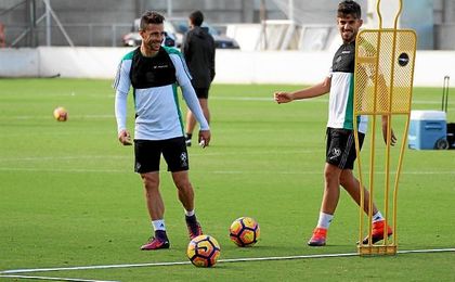 Rubén Castro y Ceballos, durante la sesión de trabajo de este martes. Rubén Castro y Ceballos, durante la sesión de trabajo de este martes.