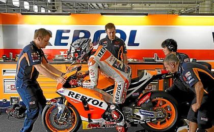 Marc Márquez quiere también el Mundial de Escuderías. Marc Márquez quiere también el Mundial de Escuderías.