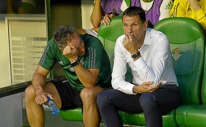 El uruguayo no salió a la zona técnica en la segunda mitad. El uruguayo no salió a la zona técnica en la segunda mitad.