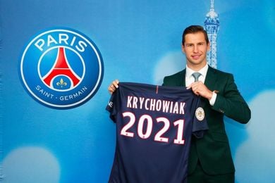 Krychowiak, el día de su presentación. Krychowiak, el día de su presentación.