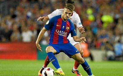 Suárez afirma que se siente un jugador "de la casa" a pesar de haber estado sólo un año en el filial azulgrana. Suárez afirma que se siente un jugador "de la casa" a pesar de haber estado sólo un año en el filial azulgrana.