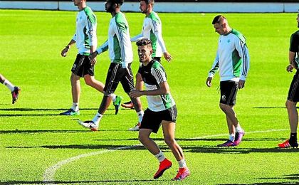 Ceballos ha recuperado la sonrisa con el cambio de entrenador. Ceballos ha recuperado la sonrisa con el cambio de entrenador.