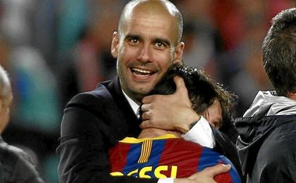 Pep Guardiola ha vuelto a insistir en que Leo Messi acabará su carrera en Barcelona. Pep Guardiola ha vuelto a insistir en que Leo Messi acabará su carrera en Barcelona.