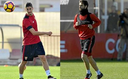 Pareja y Escudero no entrenan con el grupo y son duda para Las Palmas Pareja y Escudero no entrenan con el grupo y son duda para Las Palmas