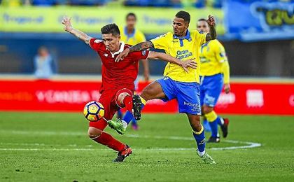 El Sevilla tuvo menos posesión de la habitual contra Las Palmas pero se apuntó la victoria. El Sevilla tuvo menos posesión de la habitual contra Las Palmas pero se apuntó la victoria.